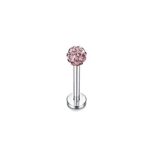 

Bobisty 16G Hypoallergenic Stainless Steel Labret Lip Stud Piercing for Women Men CZ Forward Helix Earrings Cartilage Piercing (16G)1.2mmx8mm