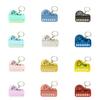 1 Pcs Creative Mini Electronic Piano Keychain Pendant Luminous Music Toy Small Gift