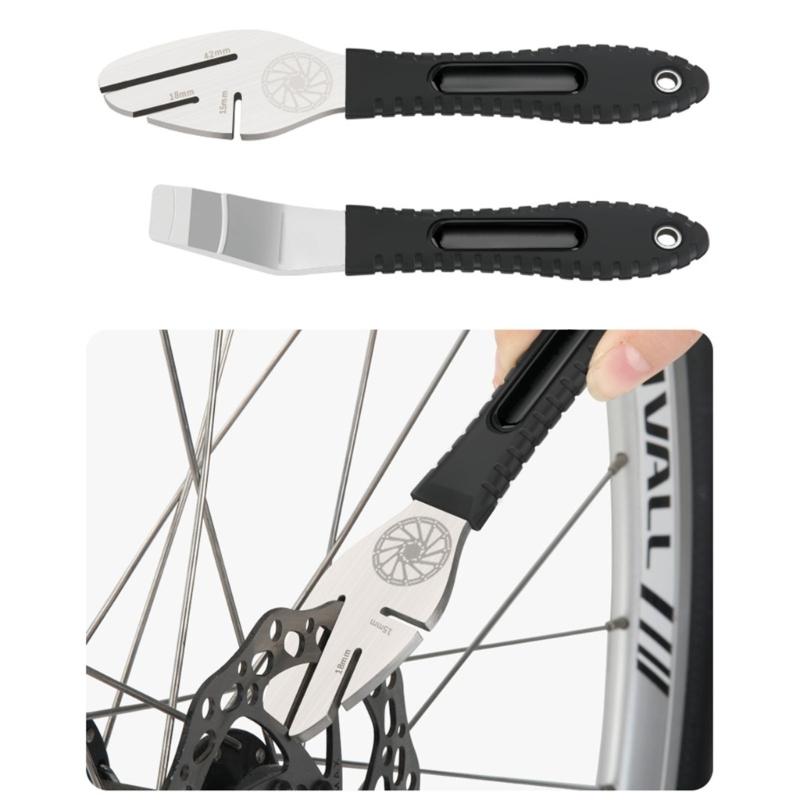 Professional Bike Brake Rotor Alignment Truing Tool Disc Brake Corrections Wrench Adjustment Tool Bicycles Repair Tool
