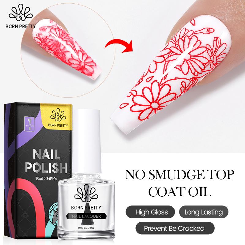 

BORN PRETTY 10 мл без размазывания верхнего слоя масло для дизайна ногтей штамповка печатное защитное масло для штамповки лак для дизайна ногтей