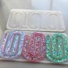 Paper Clip Bookmark Mold Flexible Silicone Mold Resin Craft Mold for DIY Paper Clip Bookmarks Album Clips Business Card Clips