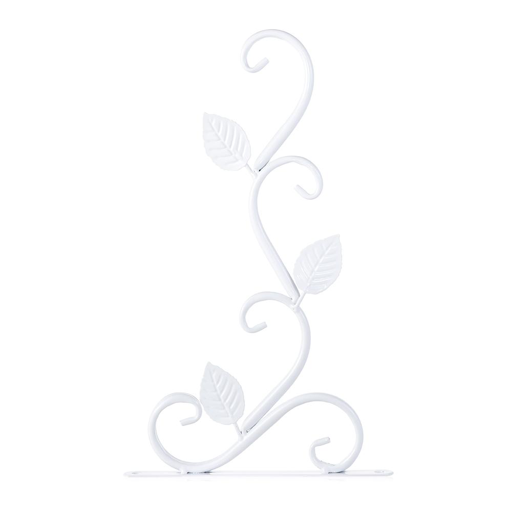 Retro Storage Rack Flower Basket Bracket Garden Planter Hooks Wall Hanging Hook Metal Plant Bracket