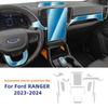 For Ford Ranger  2024 Interior Protective Film Gearbox Panel Navigation Screen Automotive TPU Cover Anti-Scratch Sticker