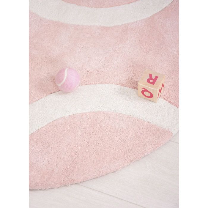 Lilipinso Rug 100% Cotton Diameter 100 Cm - Lilipinso Rug 100% Cotton Diameter 100 Cm