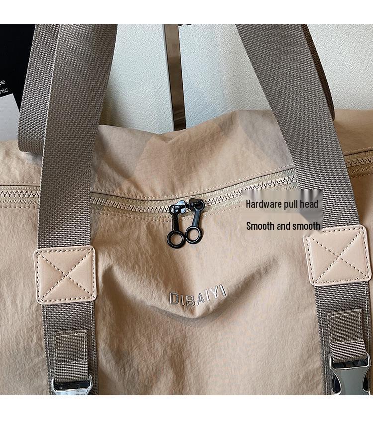 Cross-border Handheld Travel Bag with Wet/Dry Separation, Shoe Compartment, & Fitness/Sports Use.