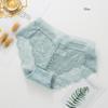 4Pcs Seamless Women Sexy Lace Panties Cotton Breathable Underwear Girls Briefs Low Waist Underpants