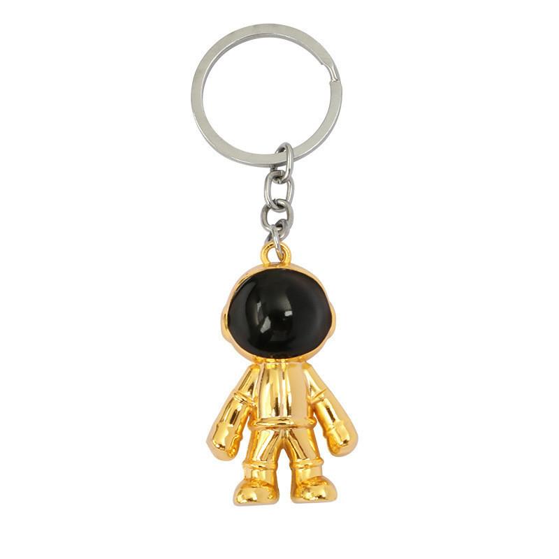 Metallic Astronaut Stylish Keychain Charming Gift For Business And Promotions