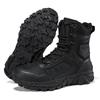Men's Climbing Shoes Tactical Boots Waterproof Military High Quality Motorcycle Hunting Hiking Shoes Breathable Boots