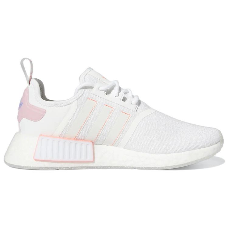 Adidas NMD_R1 Weiß Acid Red Damen Sneaker Cloud-White GW5679