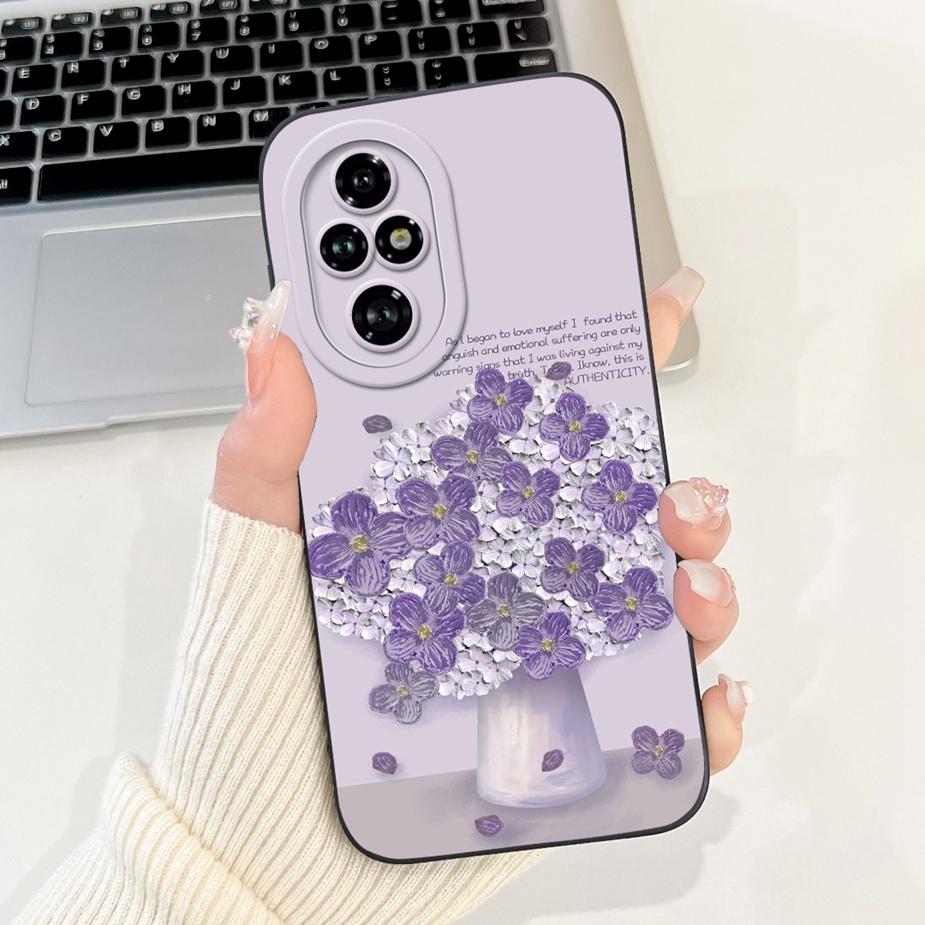 For Honor 200 Pro Case ELP-AN00 Cute Panda Cartoon Cover Shockproof Soft TPU Phone Case For Honor 200 Pro Honor200 Fundas Bumper