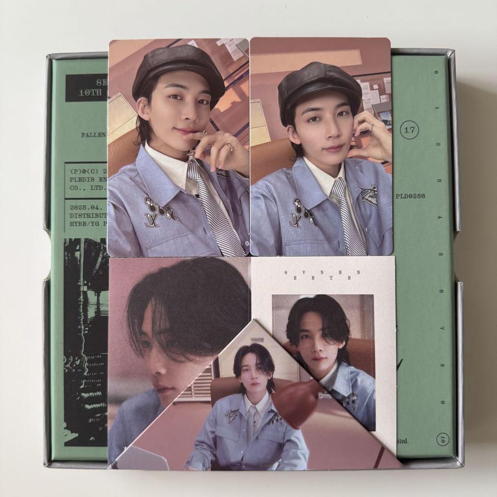 [USED] SEVENTEEN Seventeen FML Jeonghan Complete Album Trading Card