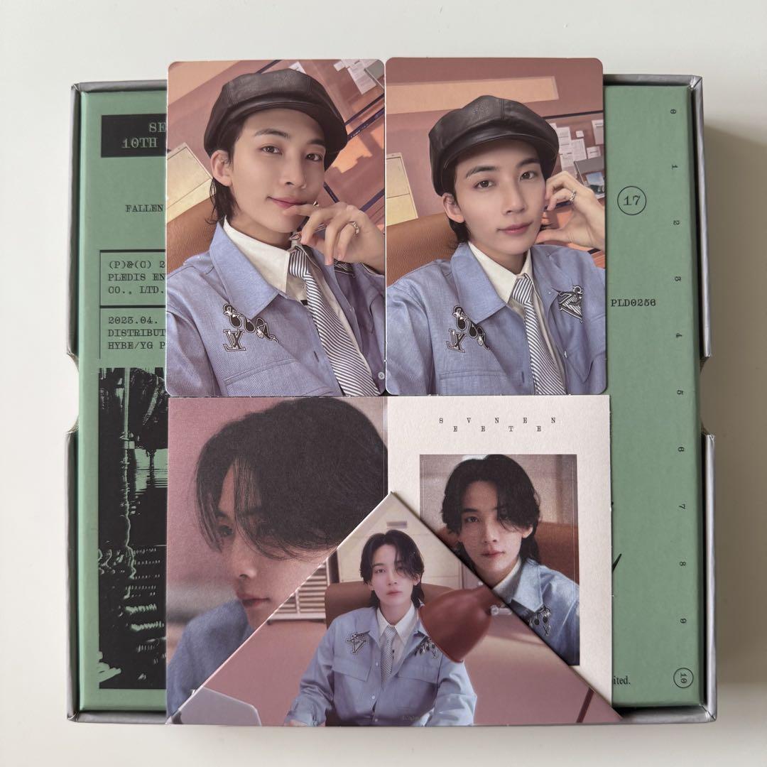 

[USED] SEVENTEEN Seventeen FML Jeonghan Complete Album Trading Card