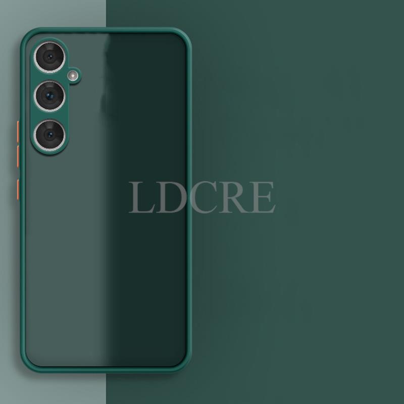 

Для Samsung Galaxy A55 чехол силиконовый TPU матовый прозрачный чехол Samsung A55 A35 A25 A15 A05 A05S чехол защита от падений телефона A05S