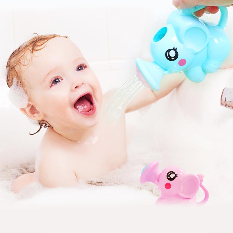 Elephant Shower & Watering Can: Bath Toys for Infants & Toddlers