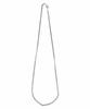 Medium Silver Chain Sterling Silver Direct from the Cuban 50cm [Lion Heart] Necklace, Necklace, 0.3cm width, 925, Men's (with pouch), store, link,