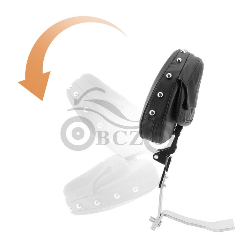 Modified Driver Backrest with Studs for 2008-2017 Bombardier Spyder RT Motorcycle