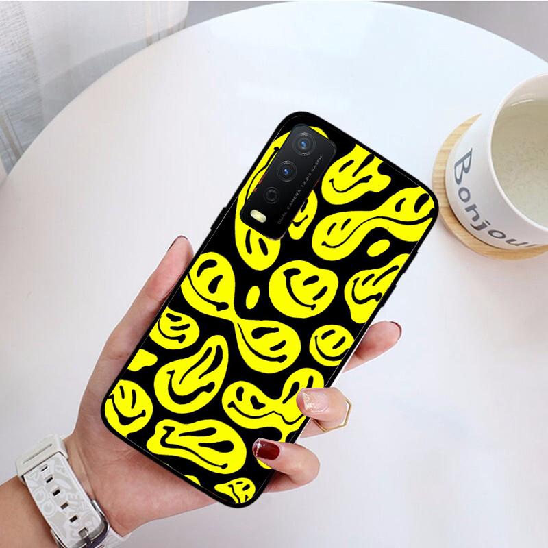 

Чехол для телефона Trippy Smiley для VIVO Y31 Y21 Y70 Y21S Y20 Y72 1907 Y12 Y11S Y53S Y33S Y55 Y76 Y51 Y15S Y01 Funda VIVO Y01