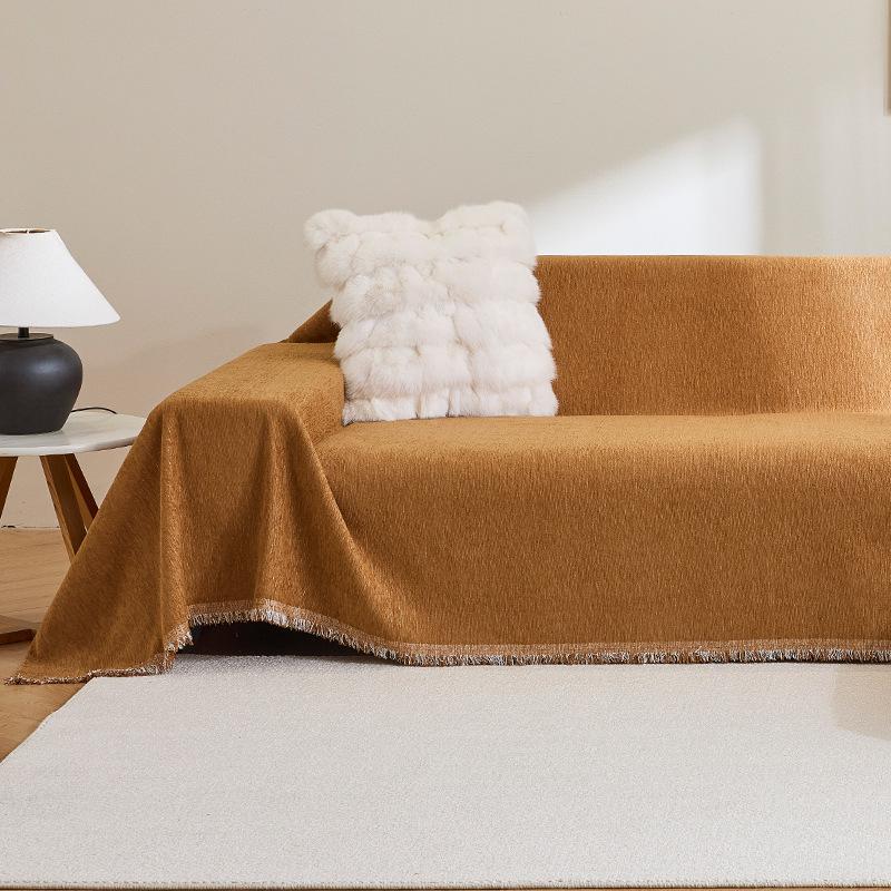 Chenille Sofa Cover - All-Season Universal Sofa Slipcover, Sofa Protector Pad