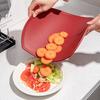Double-Sided Chopping Board, Food-Grade Bendable Cutting Board for Fruit Veggie, Non-Slip Mildew-Proof Anti-Corrosion Kitchen Mat