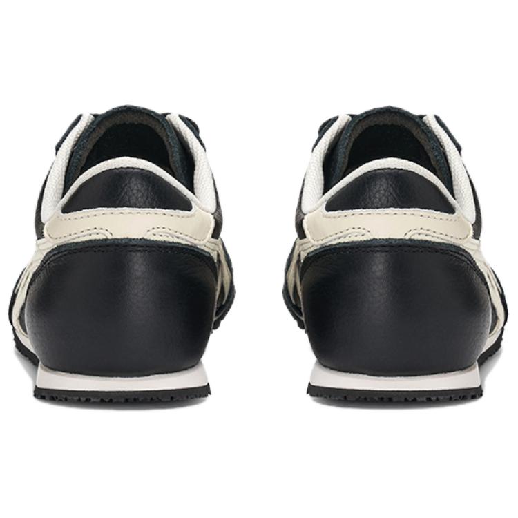 ONITSUKA TIGER Machu Racer Pohodlné Všestranné Protiskluzové Odolné Nízké Neformální Boty Unisex tenisky Černá Bílá 1183B770-002