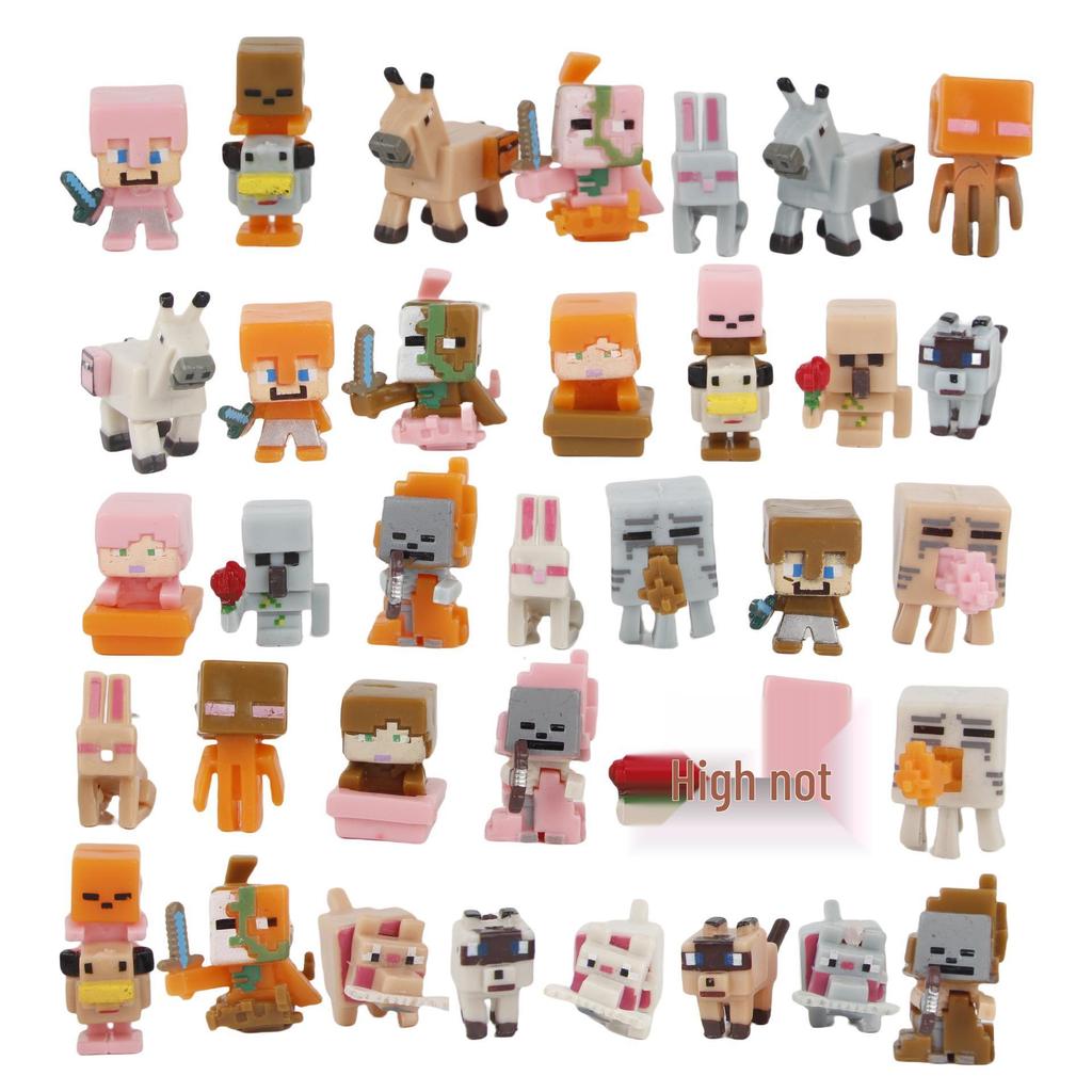 My World Figurines: 36 Styles of 1st-4th Gen Ornaments, Claw Machine Dolls, Cake Decorations & Blind Box Gashapon