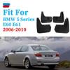 Schmutzfänger für BMW 5er E60 E61 Kotflügel Kotflügel Schmutzfänger Spritzschutz E60 E61 Kotflügel Autozubehör im Jahr 2006–2010