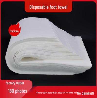 Disposable Non-Woven Foot Therapy Towels for Bath & Hotel Use