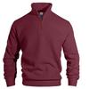 New American Fashion Men Sweatshirts Casual Loose Stand Collar Zip-up Long-sleeved Pullover Leisure Jacquard Solid Color Tops