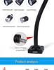 24V Magnetic Flexible Arm LED Work Light for Machine Tools