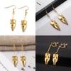 Bizarre Jojos Adventure Alloy Earrings With Electroplated Finish For Cosplay