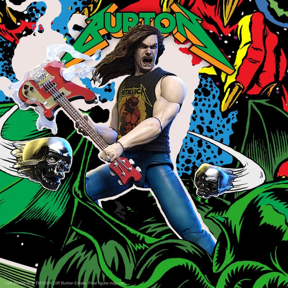Null Cliff Burton Ultimate 7 Inch Action Figure Superhero Poster Ver.