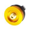 Camp Stove Gas Tank Converter Replacement Outdoor Aluminium Alloy Camping Grill Accessories Orange