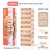 Childrens Wooden Stacking Blocks Set With Balance And Cognition For Family Play