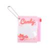 Cartoon Transparent Pvc Dustproof Storage Bags Doll Display Bag With Keyring Mini Mystery Box Dolls Organizer Pouches