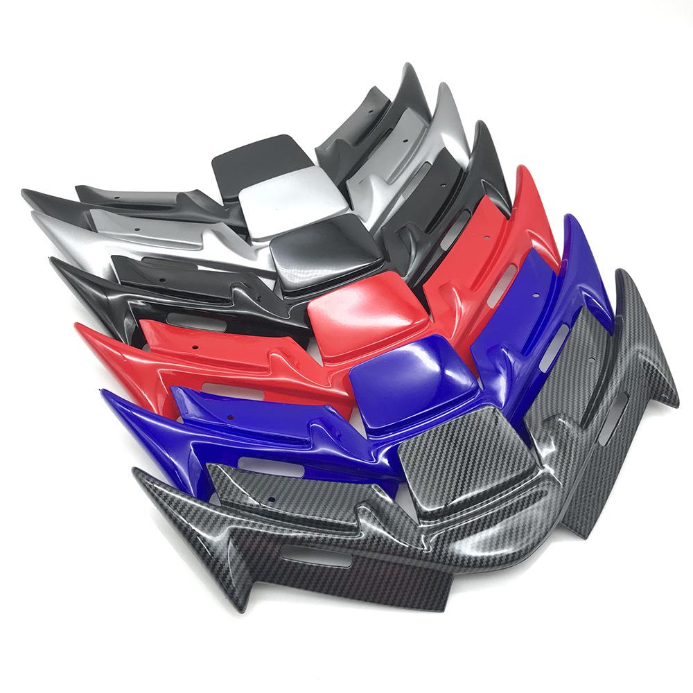 For YAMAHA Motorcycle Front Aerodynamic Fairing Winglets Carbon Fiber Cover Protection Guard YZF R15 V4 2021 2022 2023 R15M