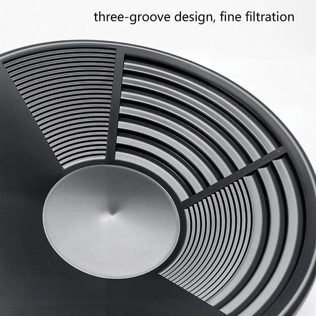 Professional River Gold Pan Plastic Construction With Three Channel System For Efficient Sand Sifting In Rivers Stream