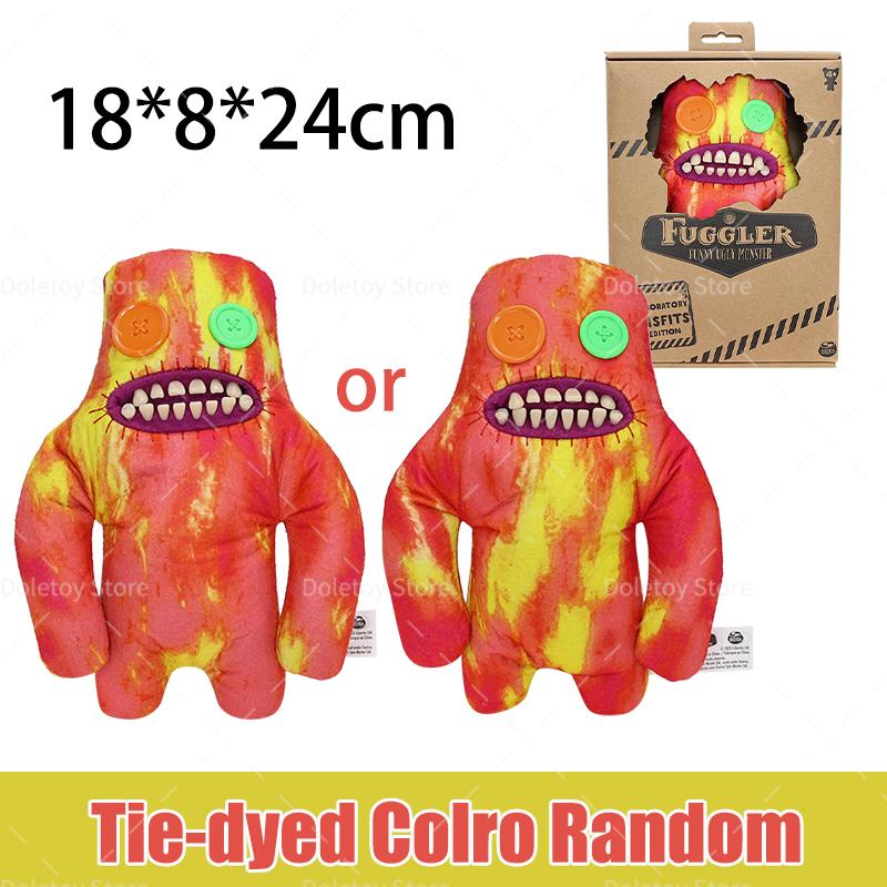 New Original Fuggler Funny Ugly Monster Plush Wide Eyed Weirdo Sasquoosh Munch Toys Collectors Edition Laboratory Monster Toy
