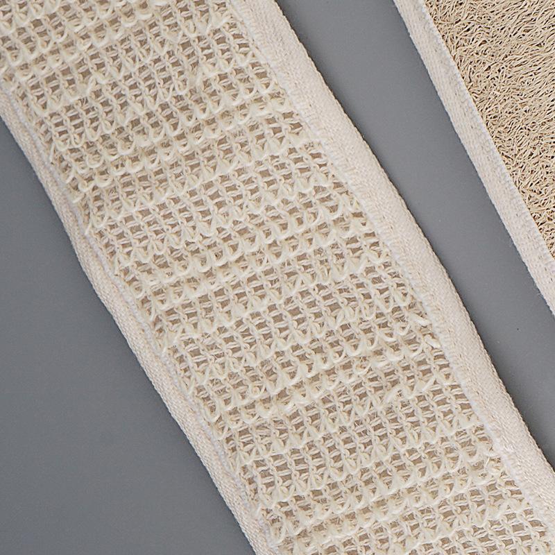 1PC Exfoliating Strap Retractable Back Massager Pull Back Strip Rub Back Strip Shower Band Bath Towel