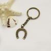 Convenient Metal Horseshoe Key Ring Featuring Clip Mechanism for Easy Key Attachment in Busy Lifestyles