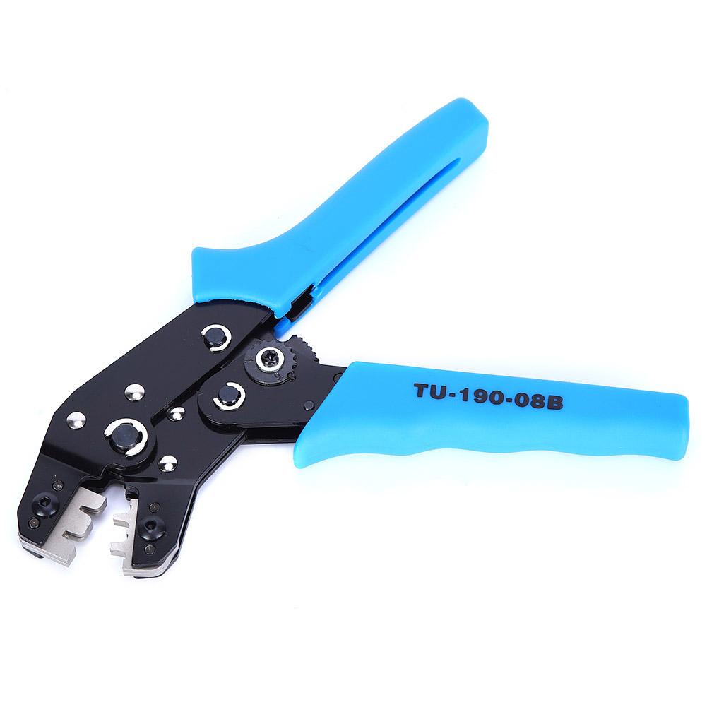 

Инструмент для обжима Высококачественный терминал Трещоточные клещи ПВХ Сталь Ручная резка Нарезание резьбы