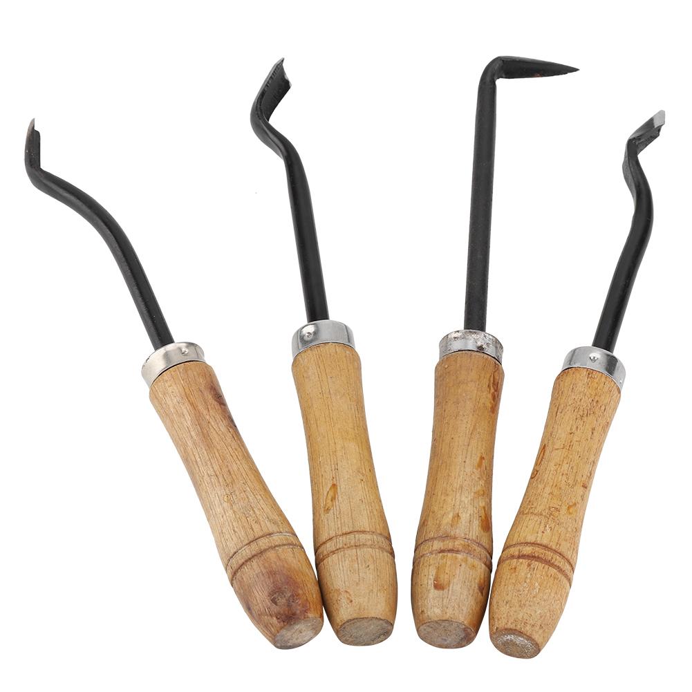 4pcs  Set Steel Small Portable Sturdy Sharp Garden Knife Fruit Tree Grafting