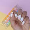 Coslifestore-Nagelkunst studio kit voor meisjes-met Nagelsverlenging set (Set van 1080 stuks) 48 Nagellak Glitters, 5 Dotting Tools, 15 Nagellak Kwasten, Palet