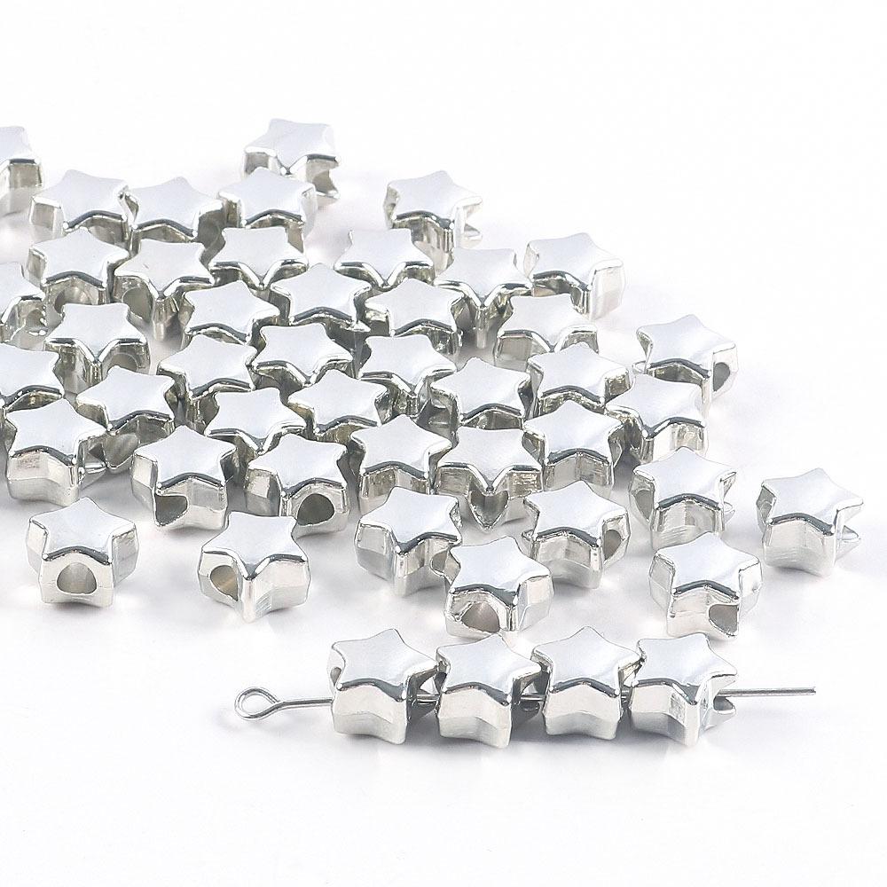 

Ccb Love Star Свободные бусины Бисером Прямое отверстие Персиковое сердце Пятиконечная звезда Бусина Разделитель Подвеска Сделай сам Ручная работа Ожерелье Ювелирные аксессуары 30 stars