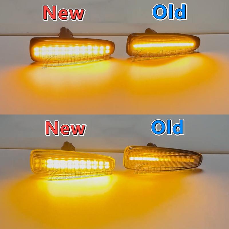 LED Seitenblinker Dynamische Blinkerleuchte Markierungsleuchte Für Mitsubishi Lancer Evolution Evo X Outlander Sport RVR ASX Mirage 2014+