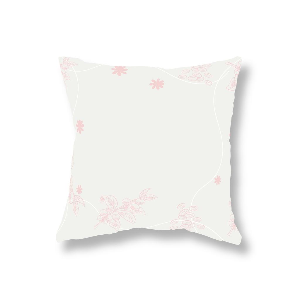 Cute Simple Plant Flower Pillowcase Sofa Decoration Room Bedside Office Game Chair Cushion Cover Home Decor Pillowcase