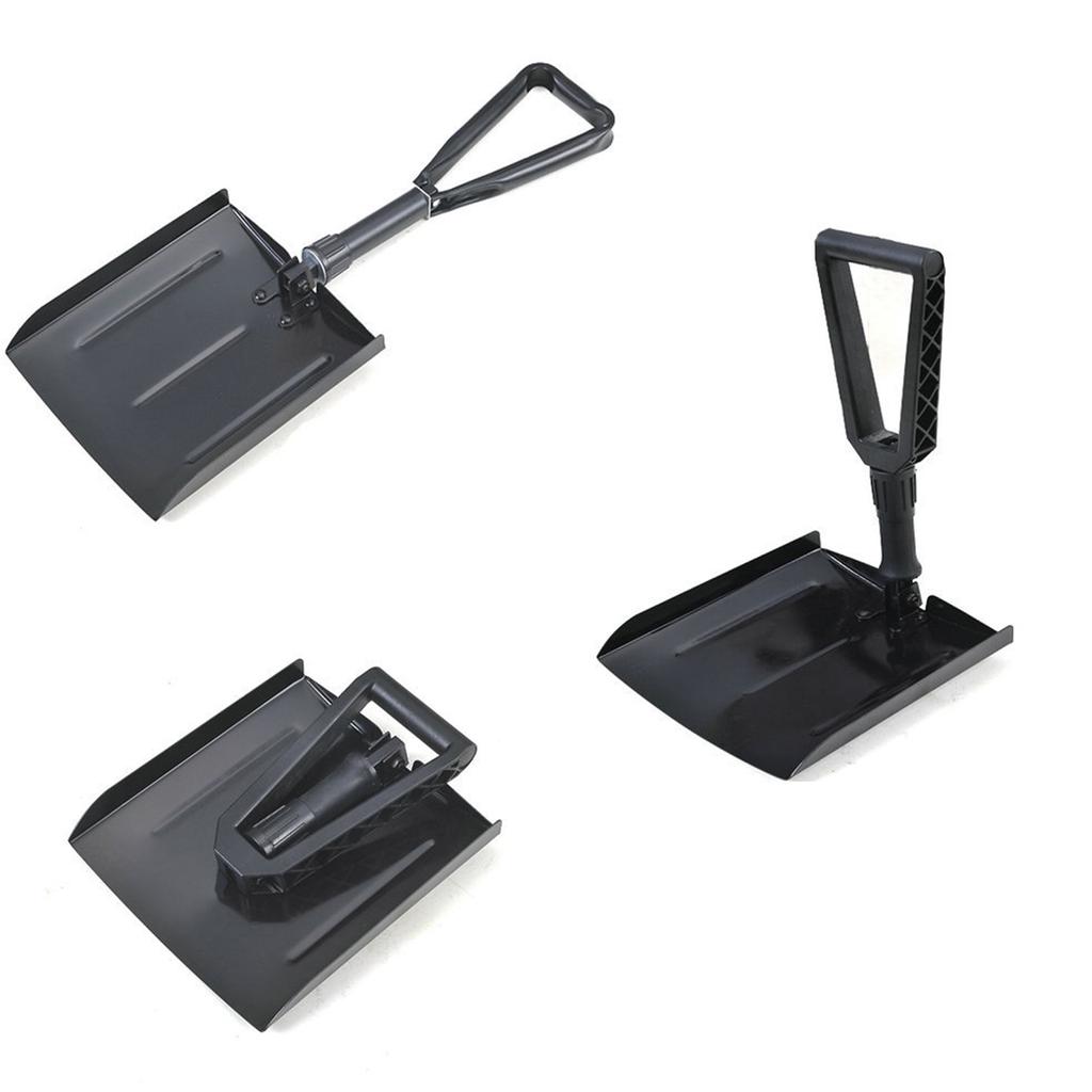 Mini Portable Folding Shovel with Storage Bag High Carbon Steel Material for Camping Hiking Digging Backpacking