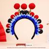 DIY Peking Opera Headband & Hair Accessories Kit for Dragon Boat Festival Team-Building Activity