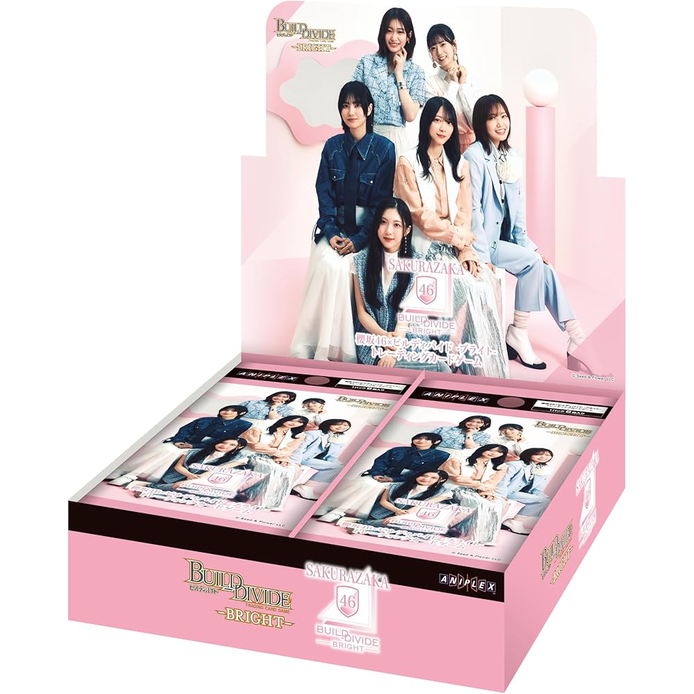Sakurazaka46 Build Divide Bright Trading Card Game Box