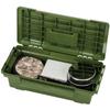 CaptaIn Stag Uw 1535 [outdoor Storage Box Tool Box Gear Tool Box Olive Made In Japan]