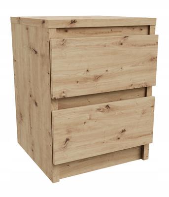 Szafka Nocna 2 Szuflady Komoda Stolik Nocny Artisan